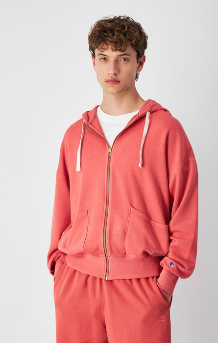 Men's Time Capsule Washed Look Loose Fit Hoodie