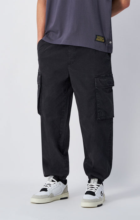 Men's Time Capsule Washed Look Woven Cargo Pants