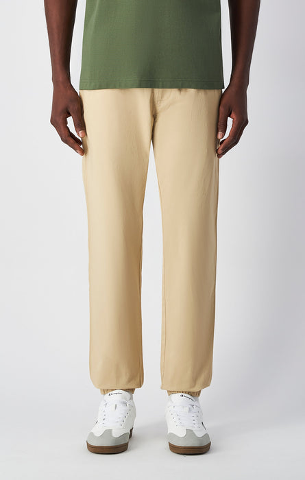 Men's Washed Look Cuffed Pants