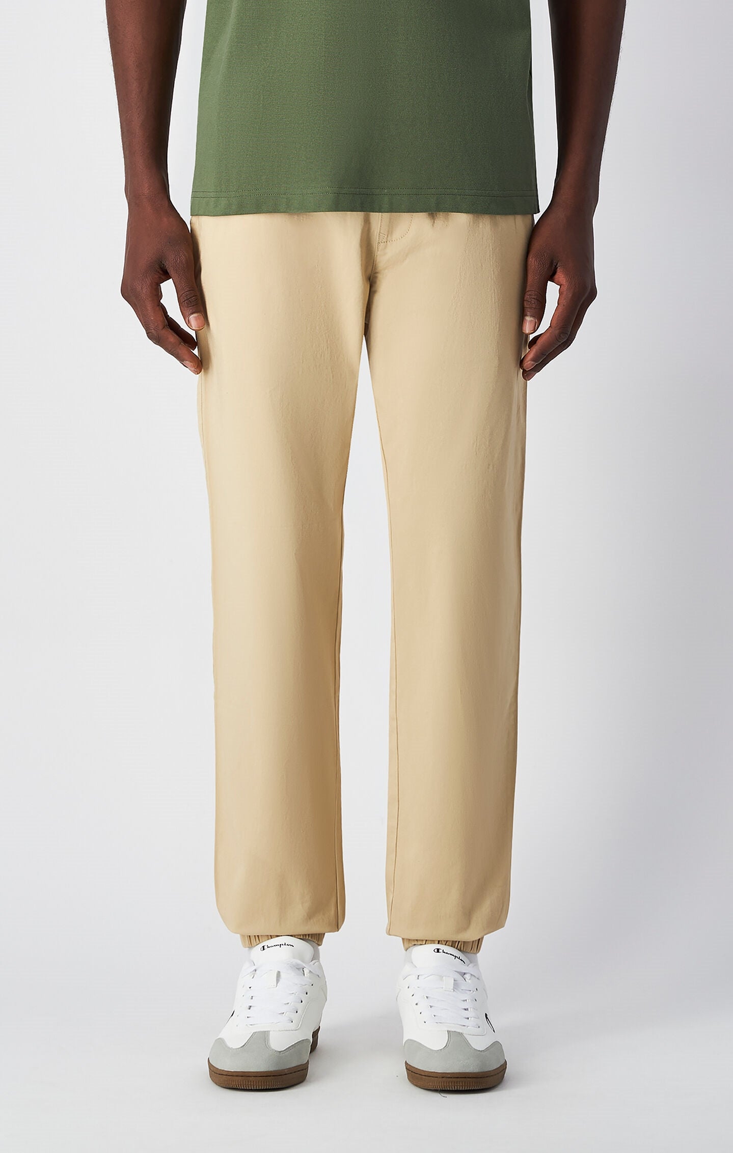 Pantalones con puños efecto lavado Black Edition para hombre