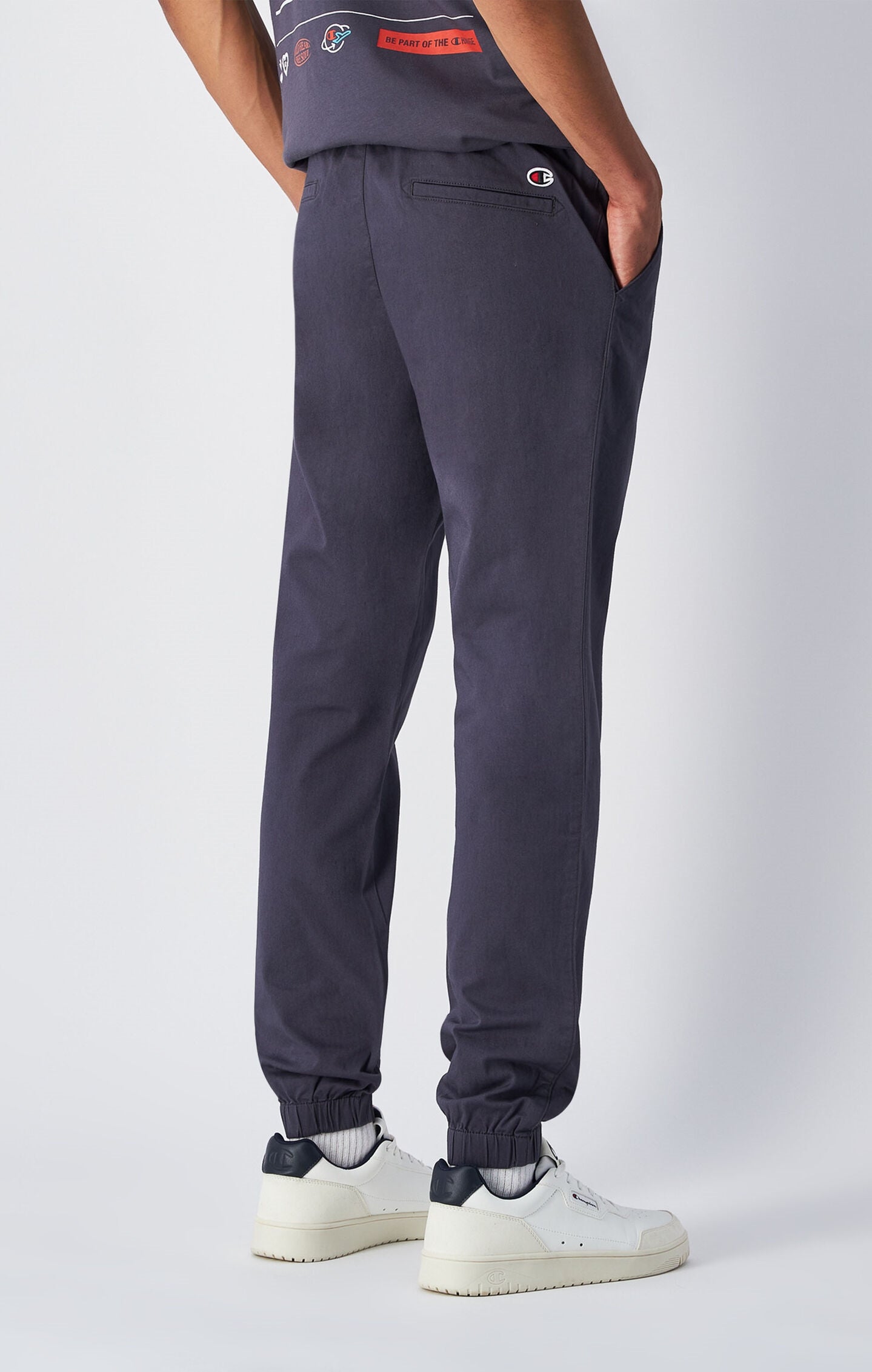 Herrenhose mit Bündchen und Washed-Optik