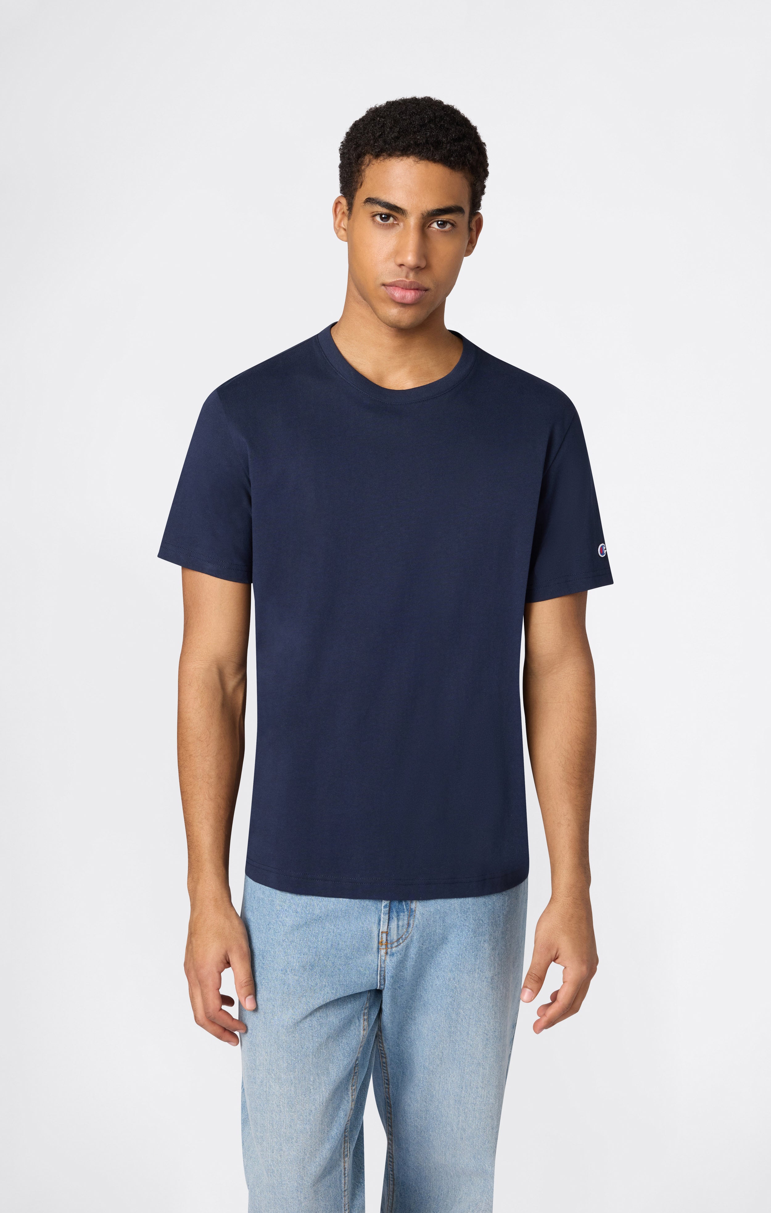 T-shirt Uomo ampia in Cotone Pesante