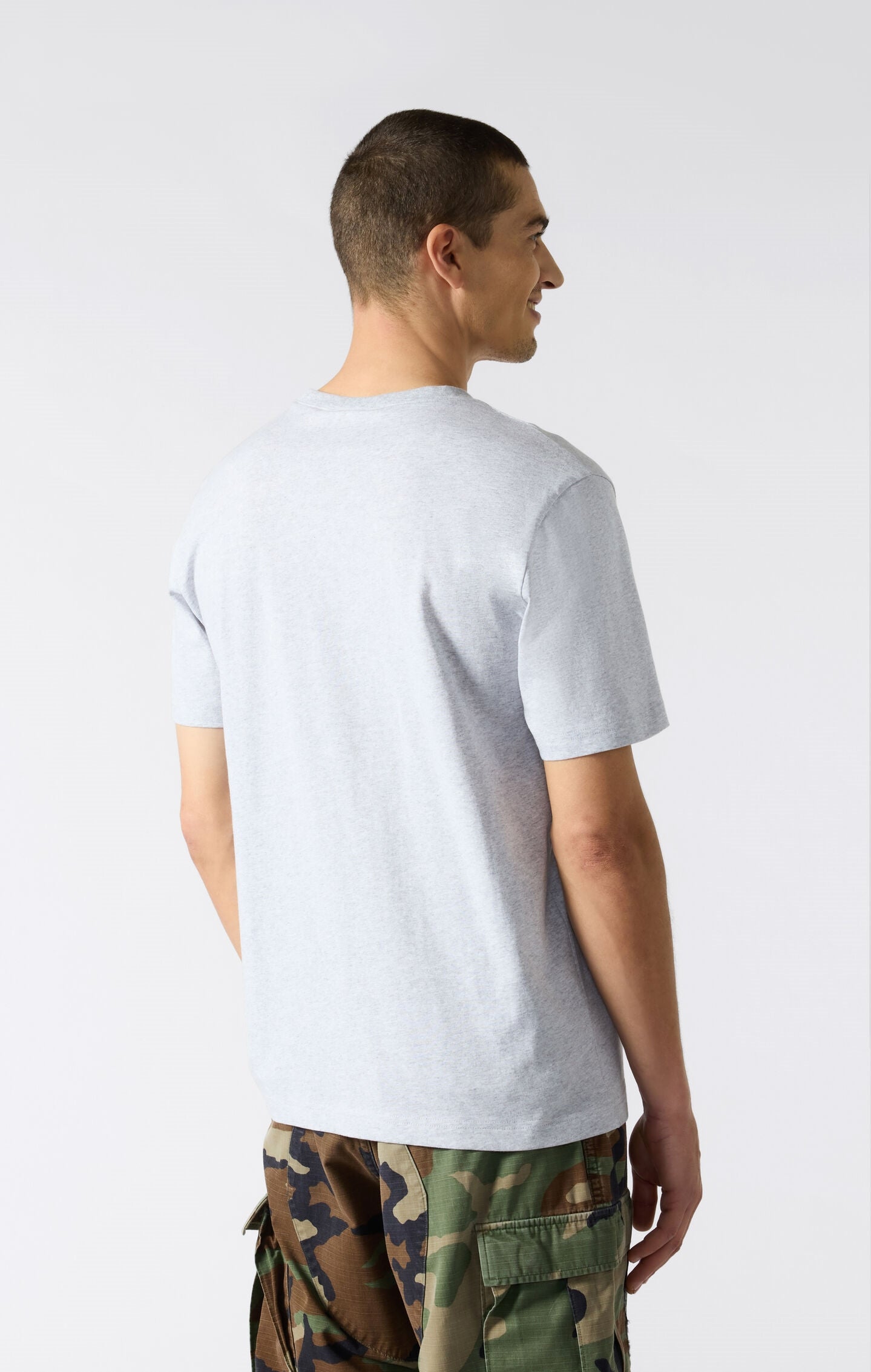 T-shirt Uomo ampia in Cotone Pesante