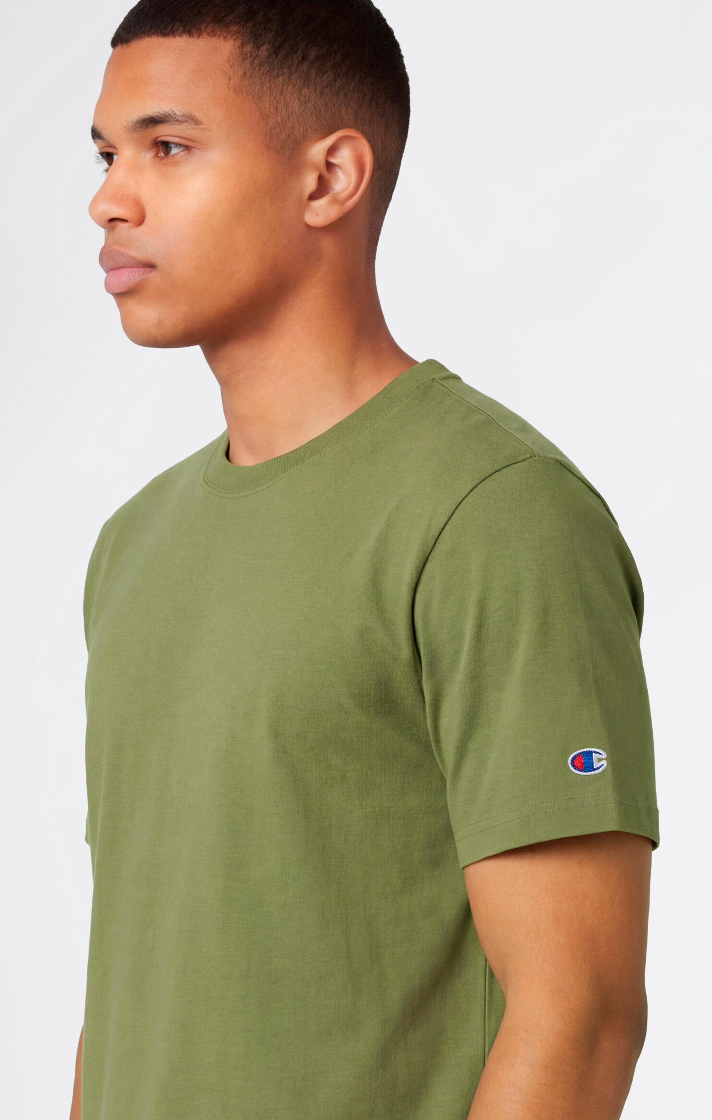 T-shirt Homme Ample en Coton Épais