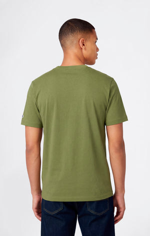 Weites Herren-T-Shirt aus Schwerem Baumwollstoff