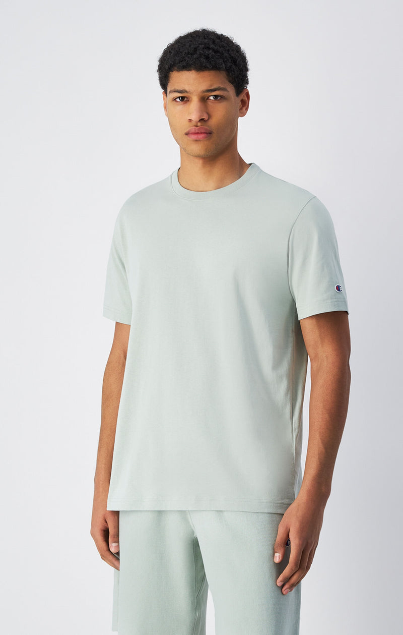 Camiseta Amplia de Hombre en Algodón Pesado