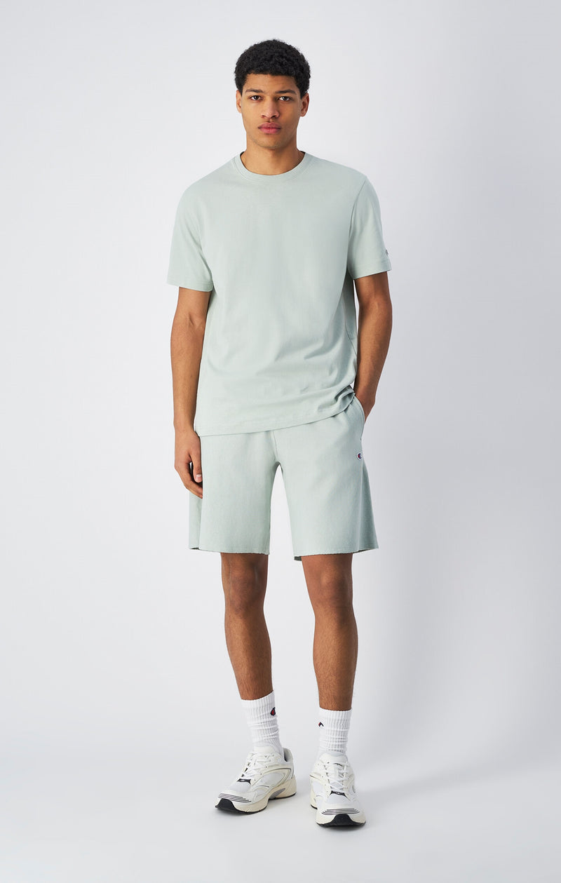Camiseta Amplia de Hombre en Algodón Pesado