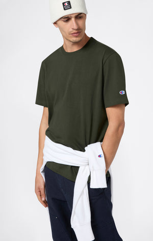 T-shirt Homme Ample en Coton Épais