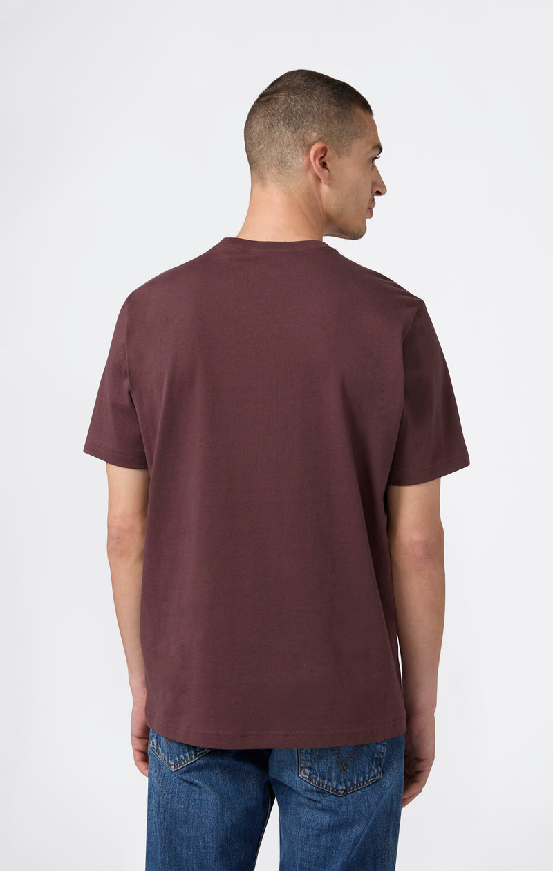 T-shirt Homme Ample en Coton Épais