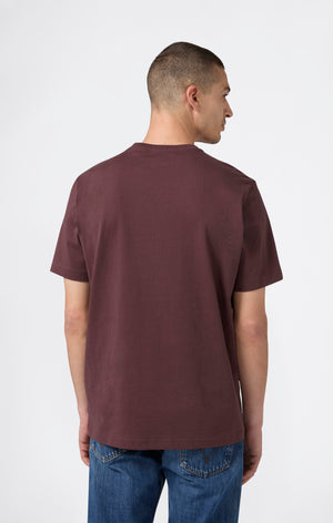T-shirt Homme Ample en Coton Épais
