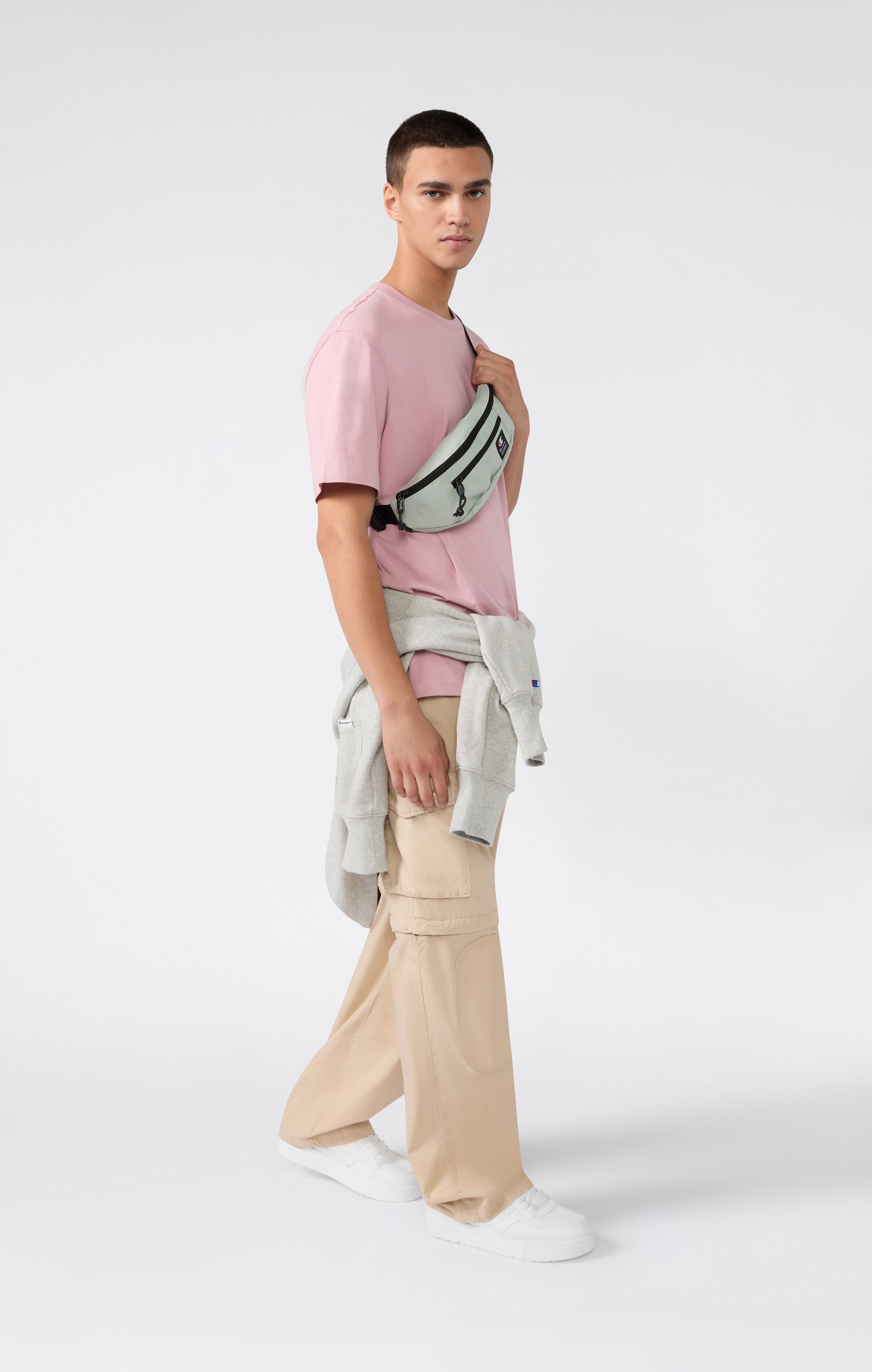 T-shirt Uomo ampia in Cotone Pesante