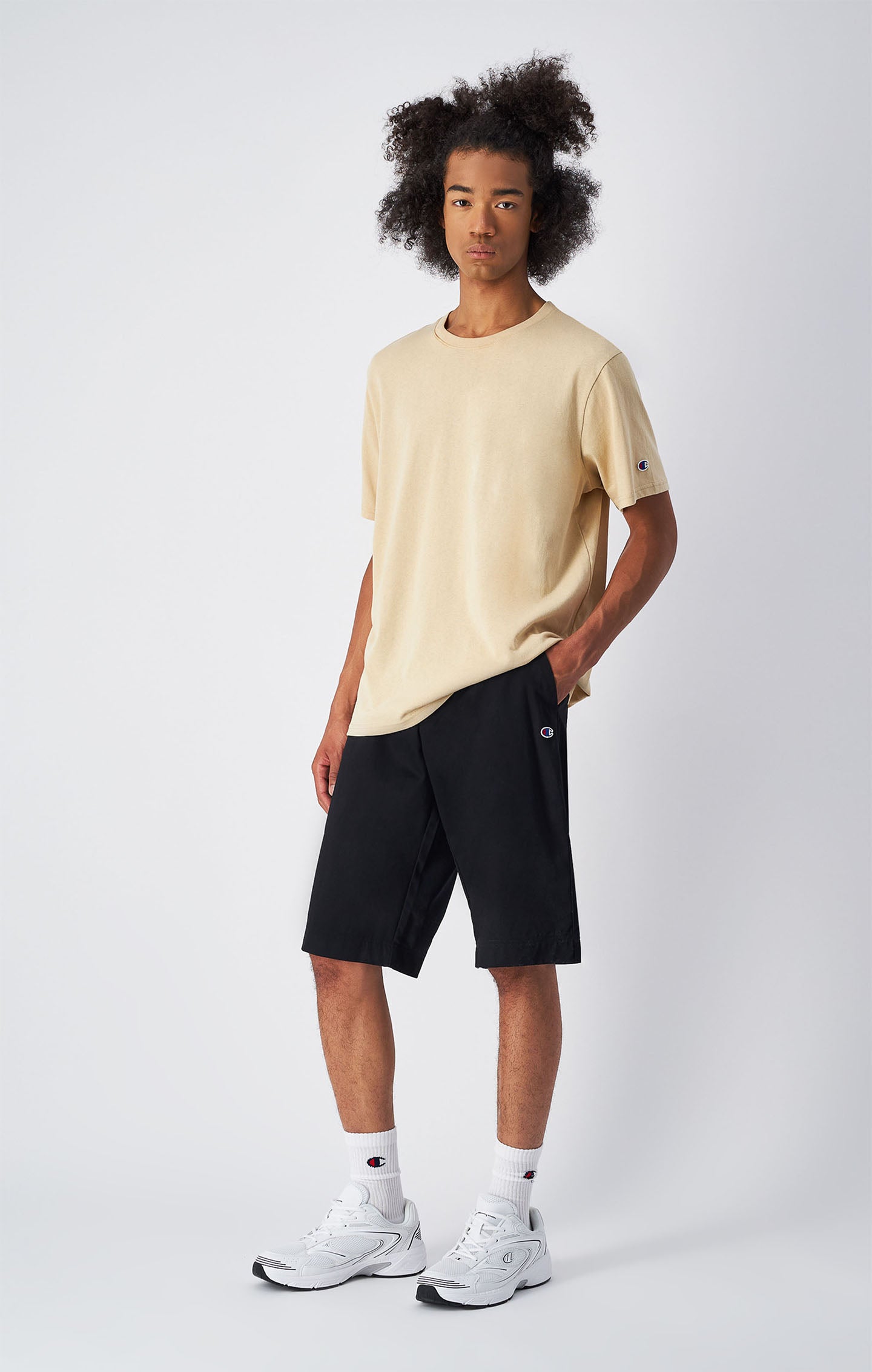 Bermuda cargo Uomo Reverse Weave