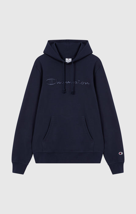 Men's Lightweight Hoodie with Embroidered Logo Icons