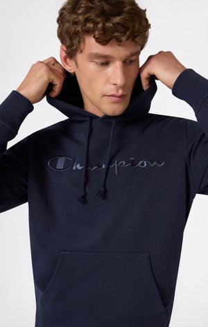 Leichter Kapuzenpullover mit Gesticktem Logo Icons Herren