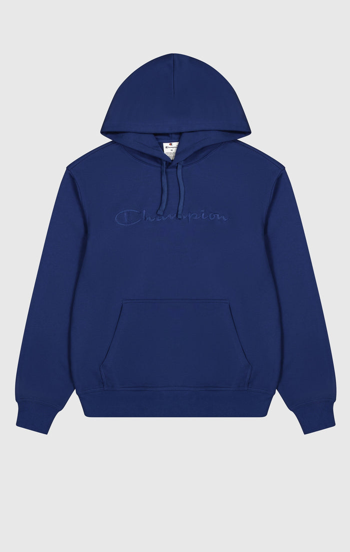 Men's Lightweight Hoodie with Embroidered Logo Icons