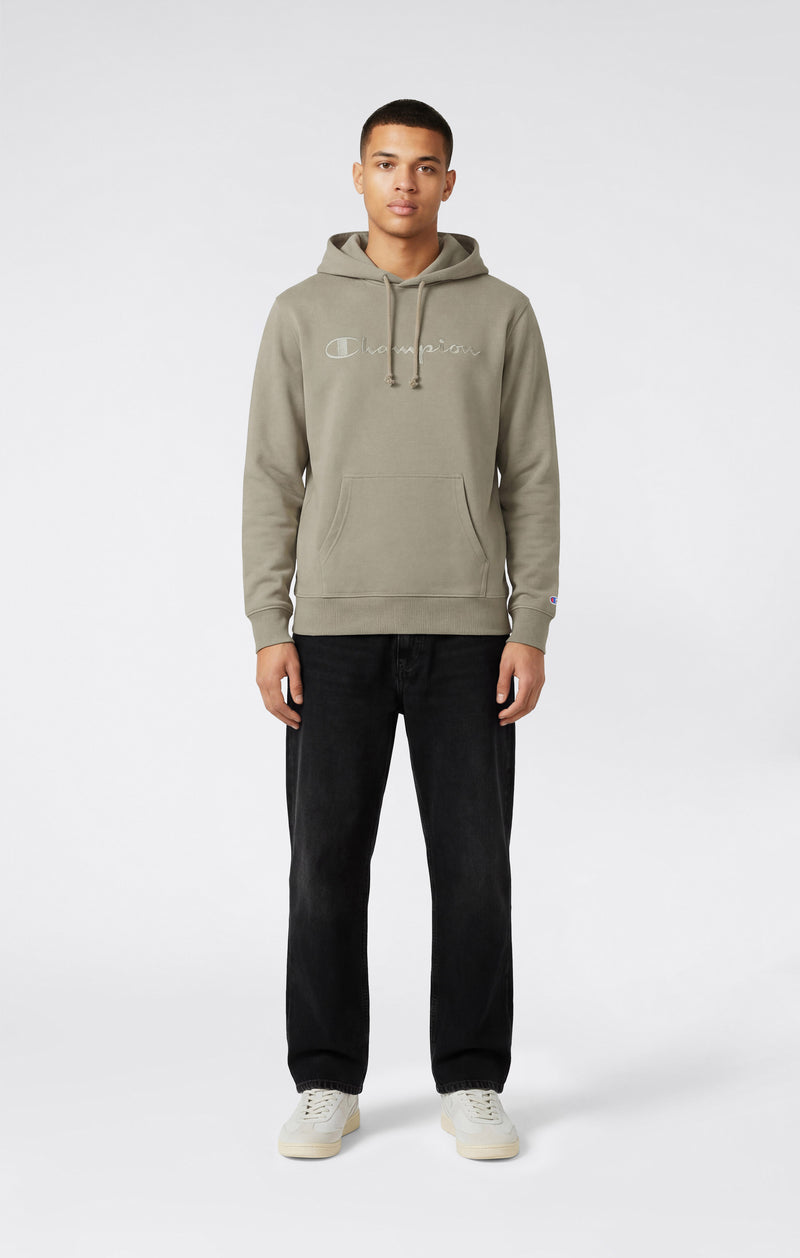 Leichter Kapuzenpullover mit Gesticktem Logo Icons Herren