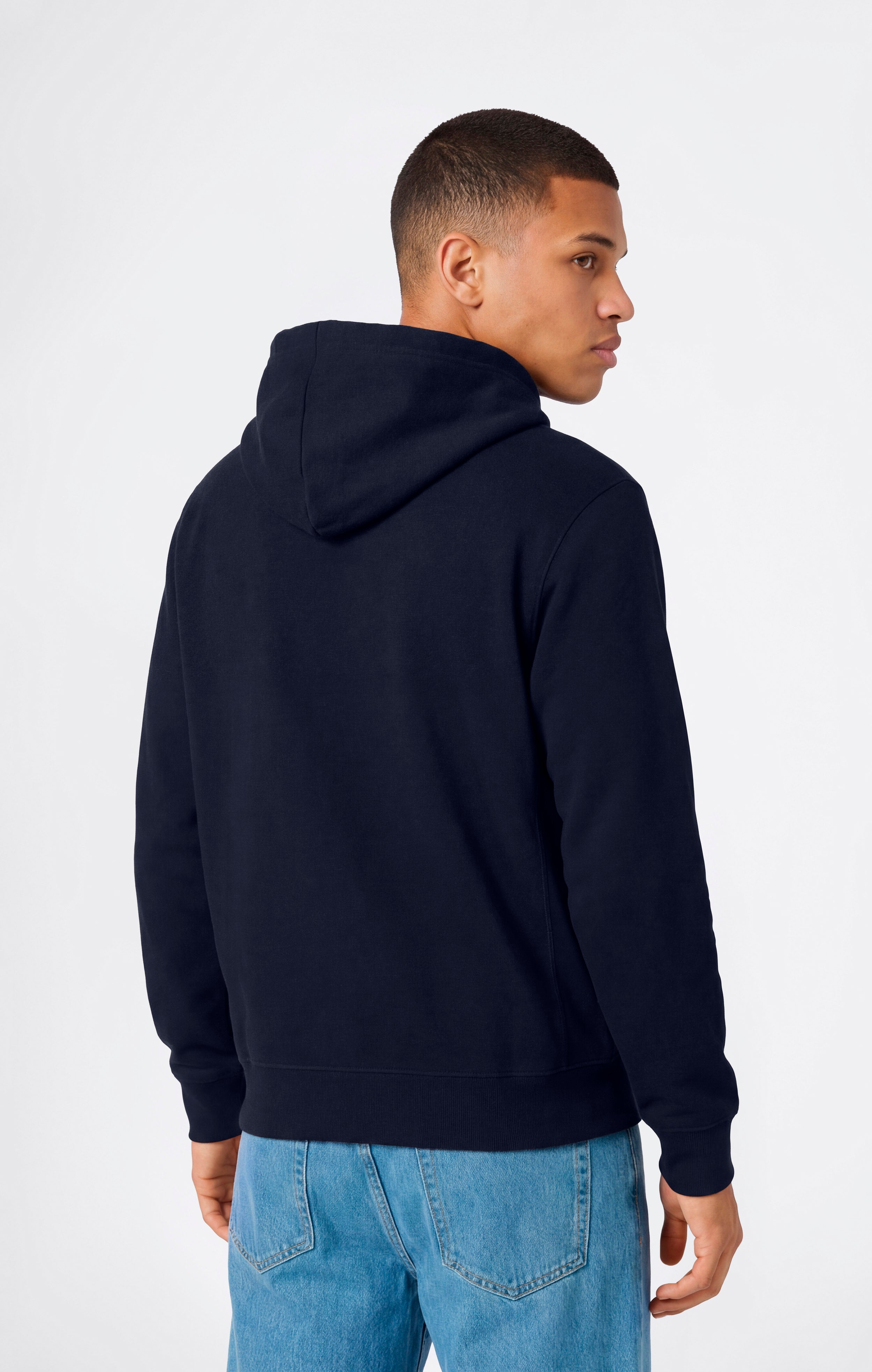 Leichter Kapuzenpullover mit Gesticktem Logo Icons Herren