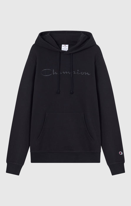 Men's Lightweight Hoodie with Embroidered Logo Icons