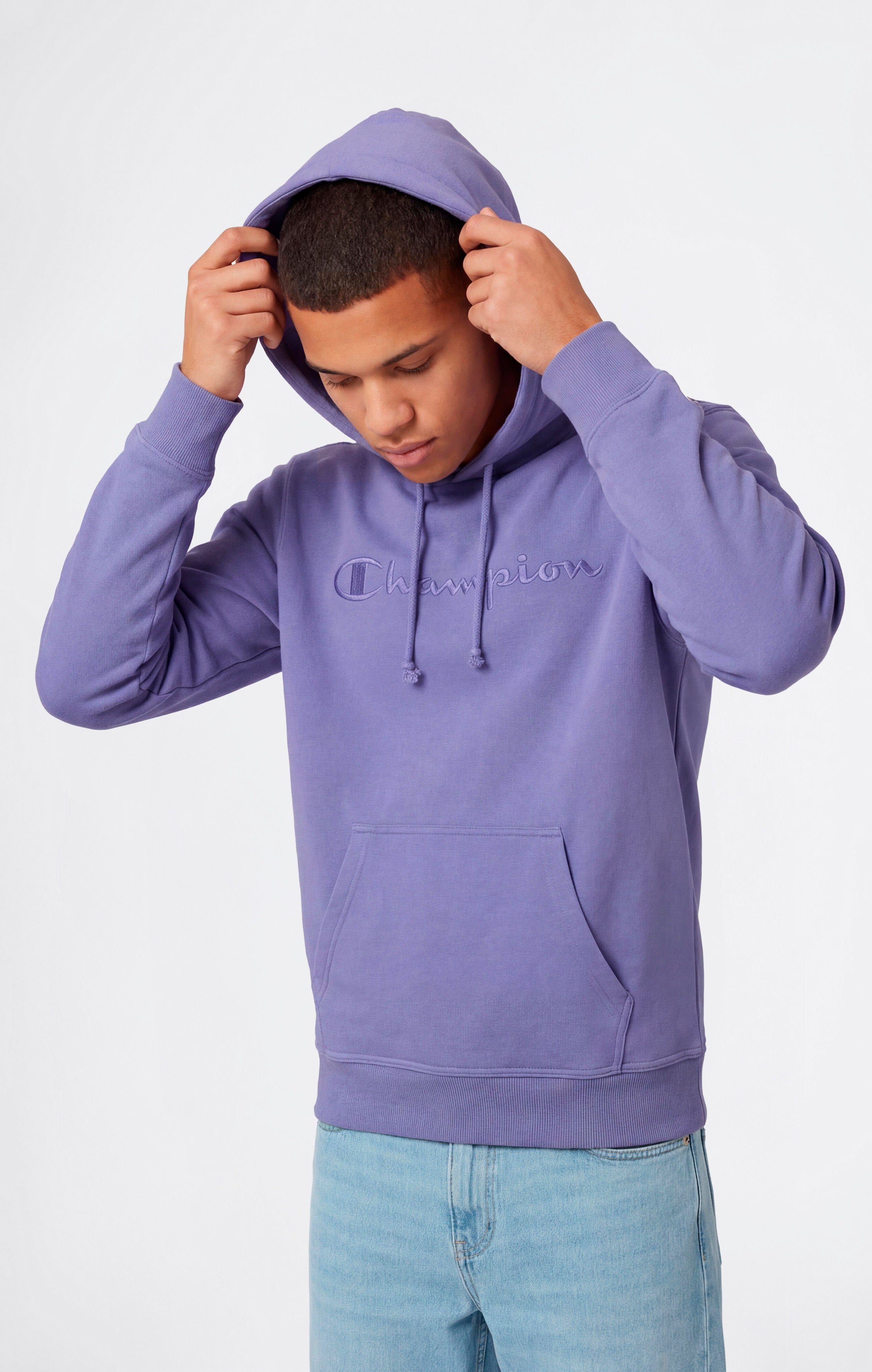 Sweat à Capuche Léger avec Logo Brodé Icons Homme