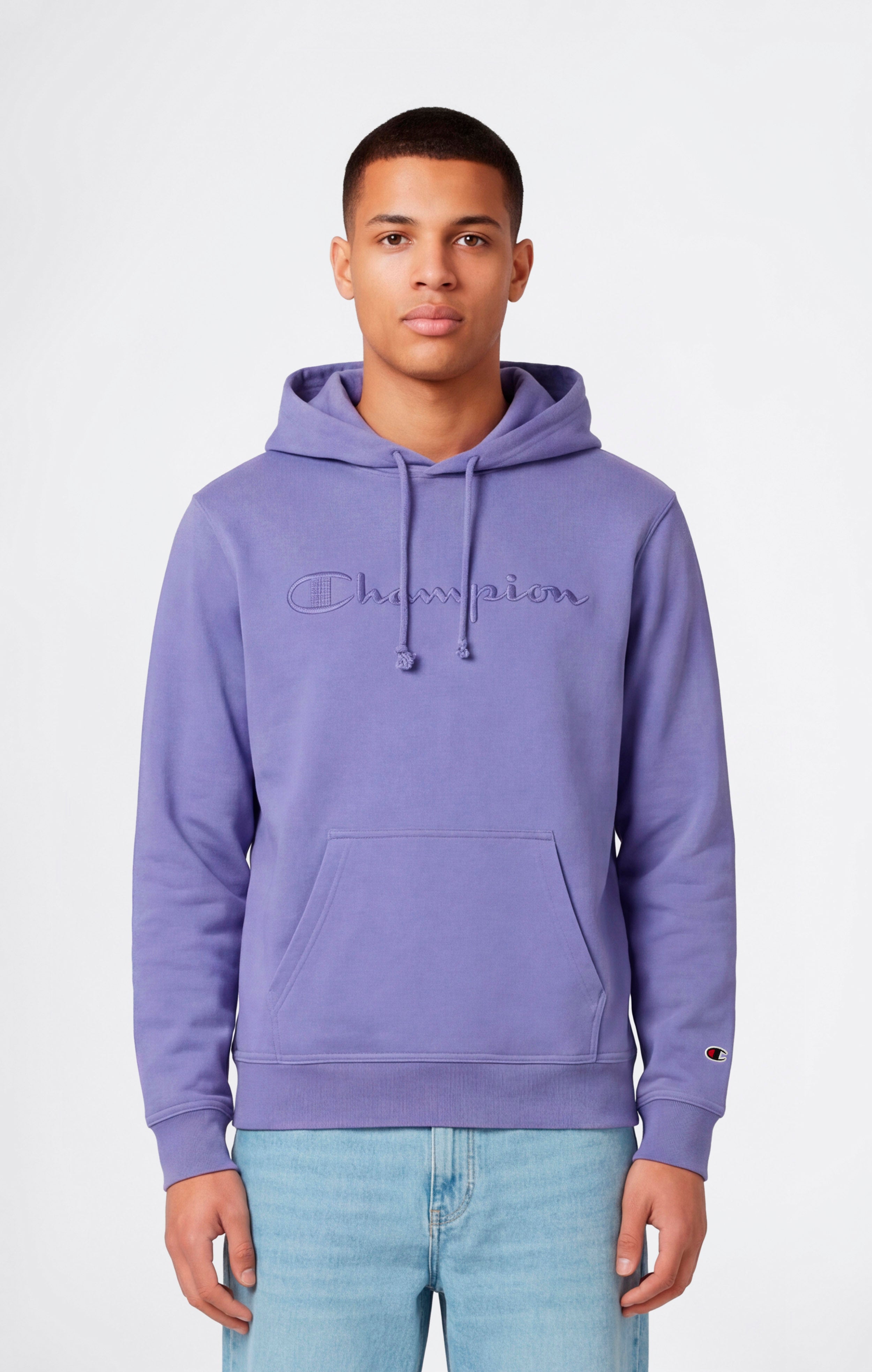Sweat à Capuche Léger avec Logo Brodé Icons Homme
