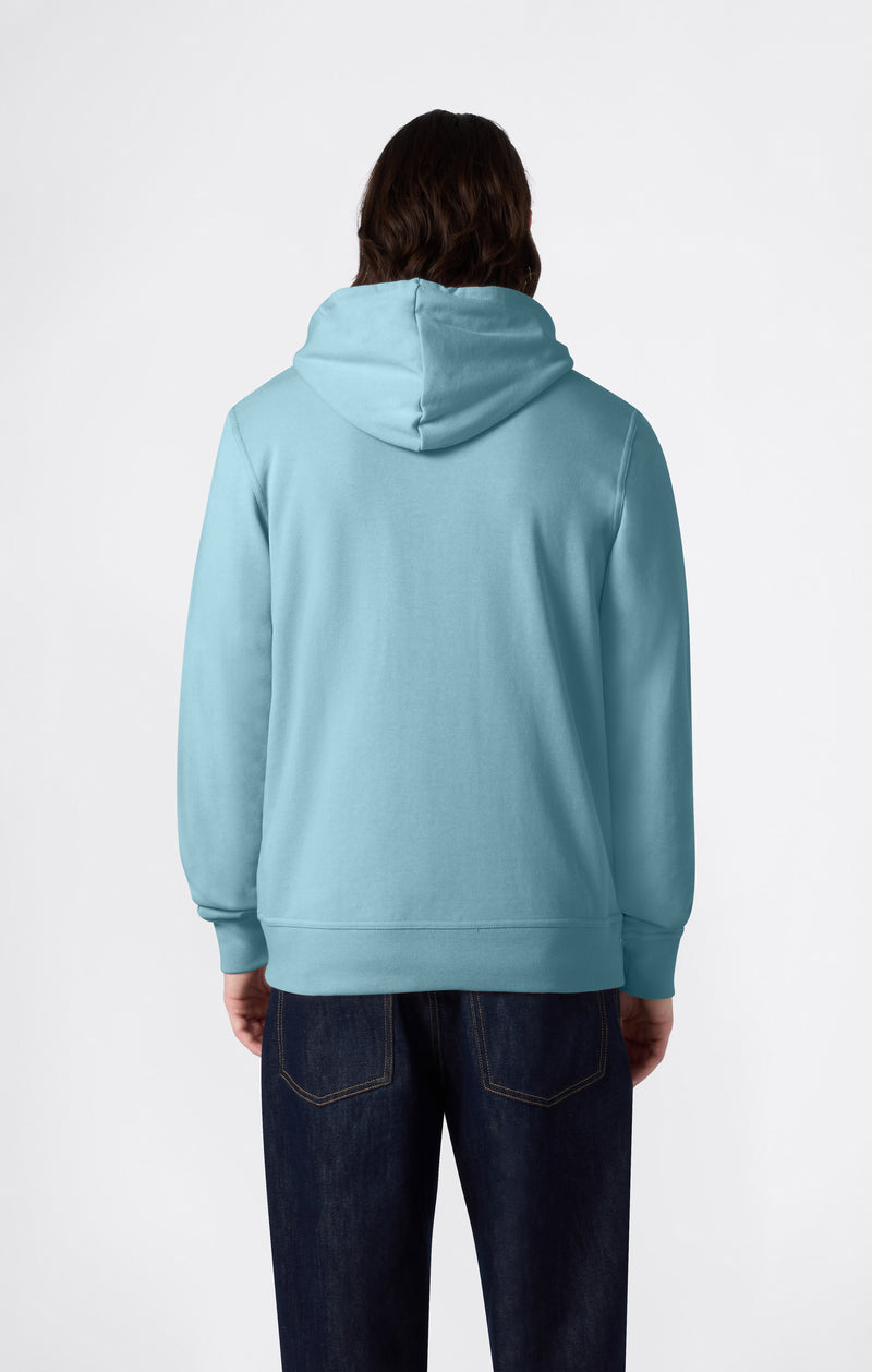 Men's Lightweight Hoodie with Embroidered C Logo Icons