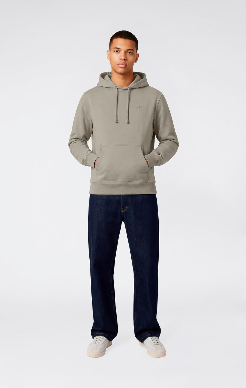 Leichter Kapuzenpullover mit Gesticktem C Logo Icons Herren