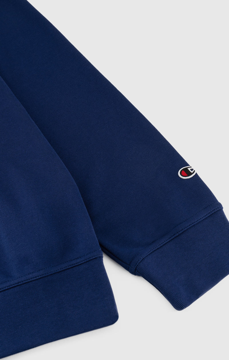 Men's Lightweight Sweatshirt with Tone-on-Tone Embroidered Logo