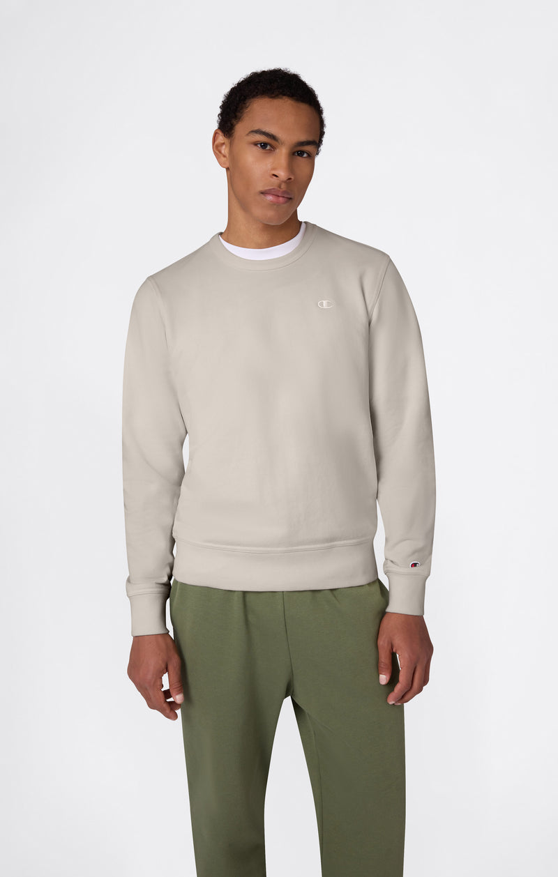 Sweat Léger avec Logo Brodé Ton sur Ton Homme