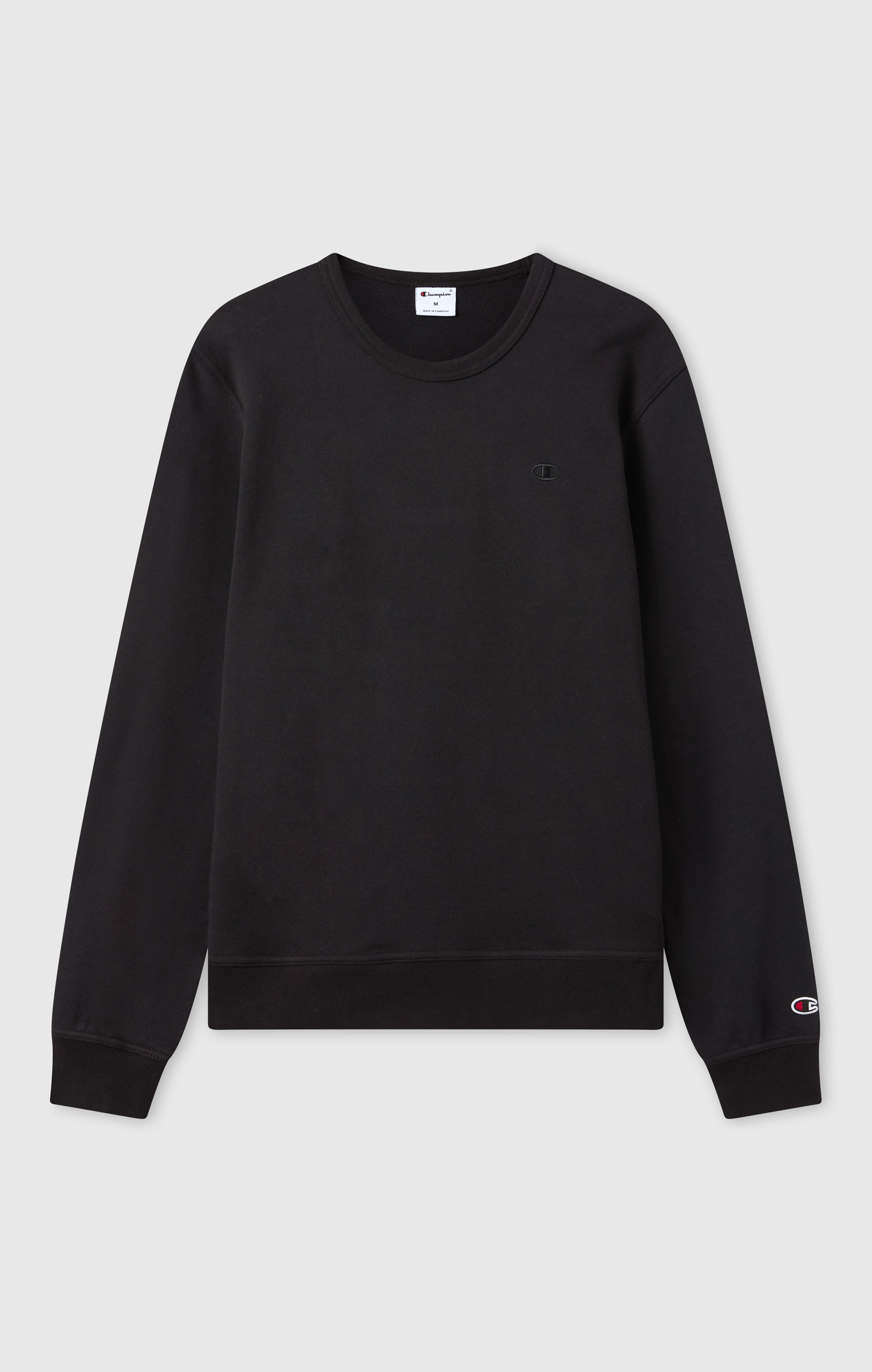 Sweat Léger avec Logo Brodé Ton sur Ton Homme