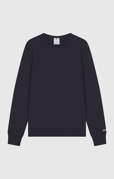 Men's Lightweight Sweatshirt with Tone-on-Tone Embroidered Logo