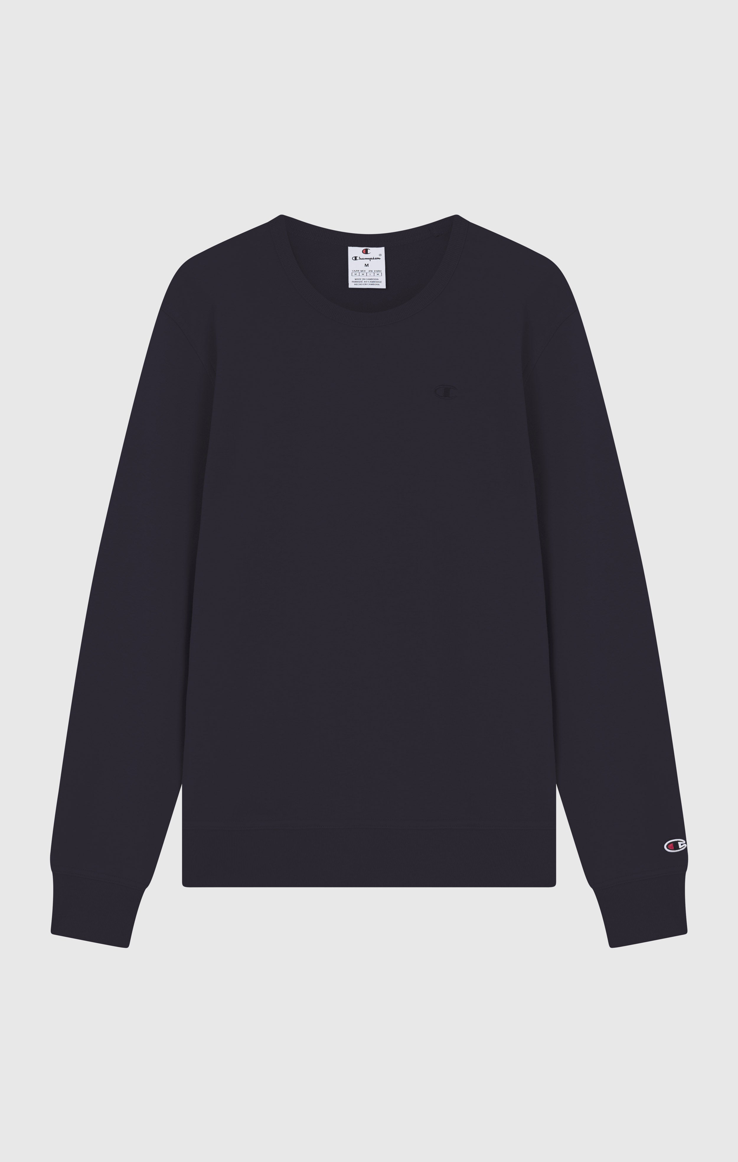 Sweat Léger avec Logo Brodé Ton sur Ton Homme