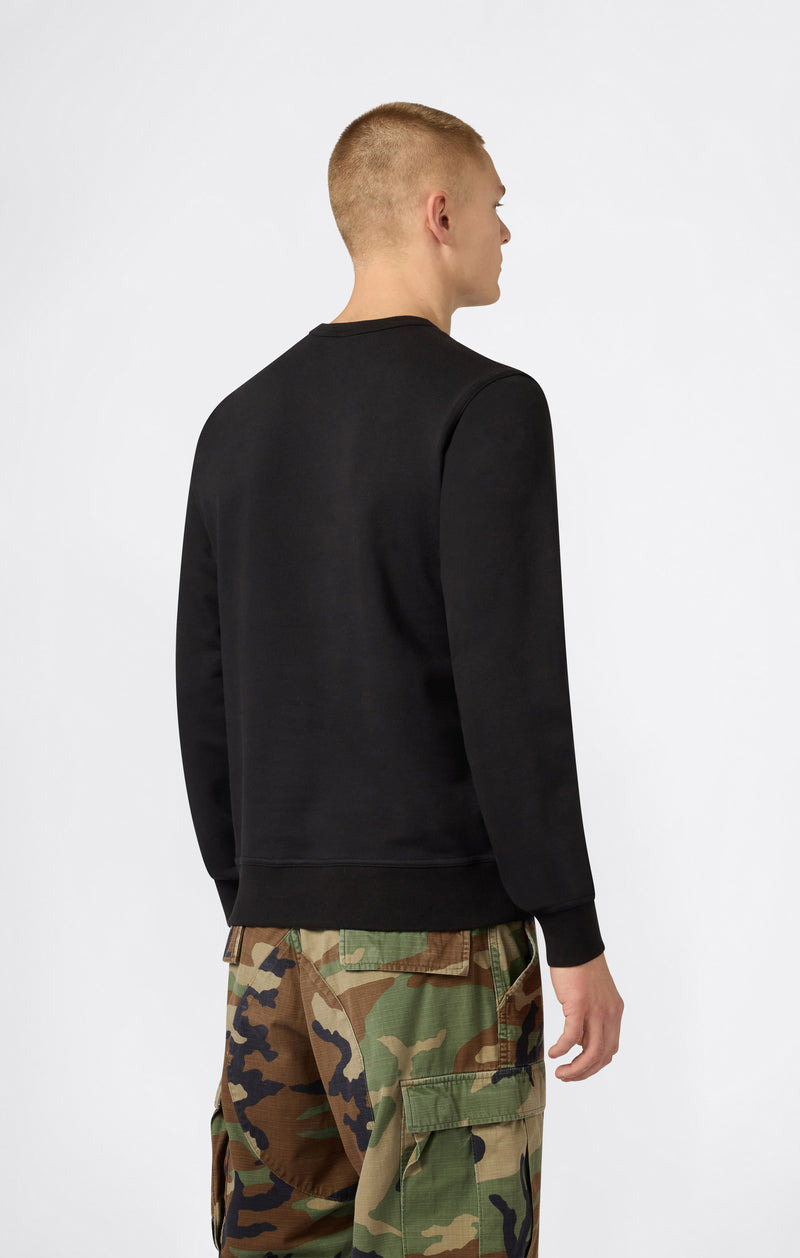 Sweat Léger avec Logo Brodé Ton sur Ton Homme