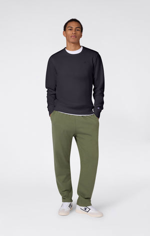 Sweat Léger avec Logo Brodé Ton sur Ton Homme