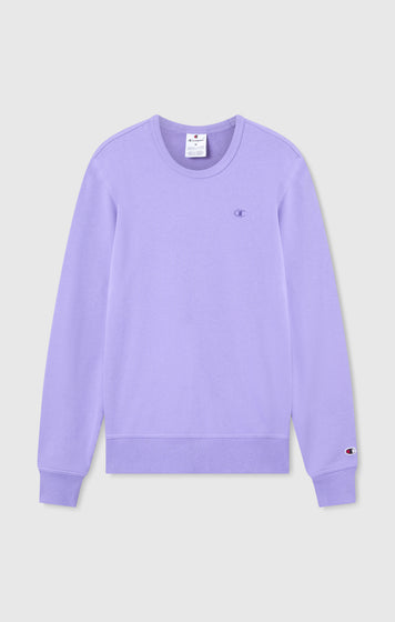 Men's Lightweight Sweatshirt with Tone-on-Tone Embroidered Logo