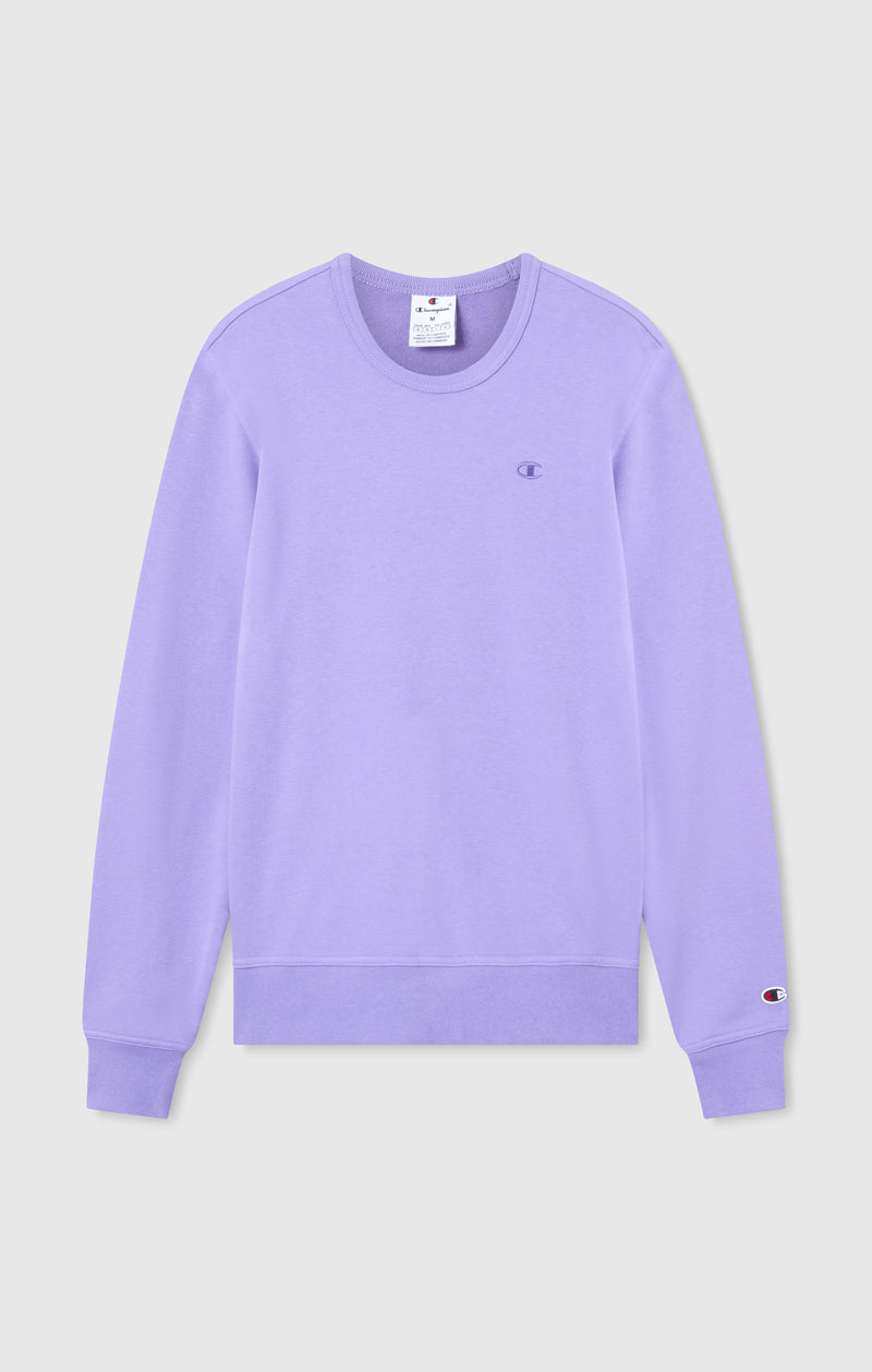 Men's Lightweight Sweatshirt with Tone-on-Tone Embroidered Logo