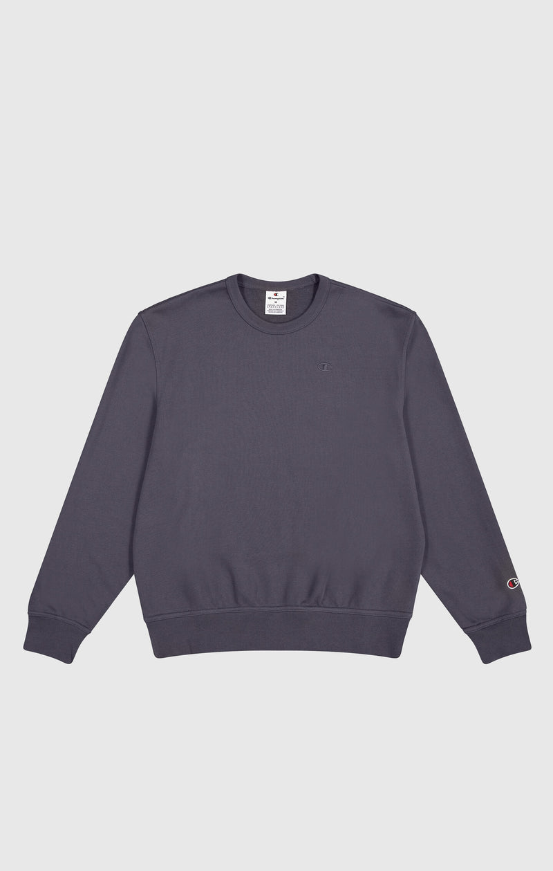 Men's Lightweight Sweatshirt with Tone-on-Tone Embroidered Logo