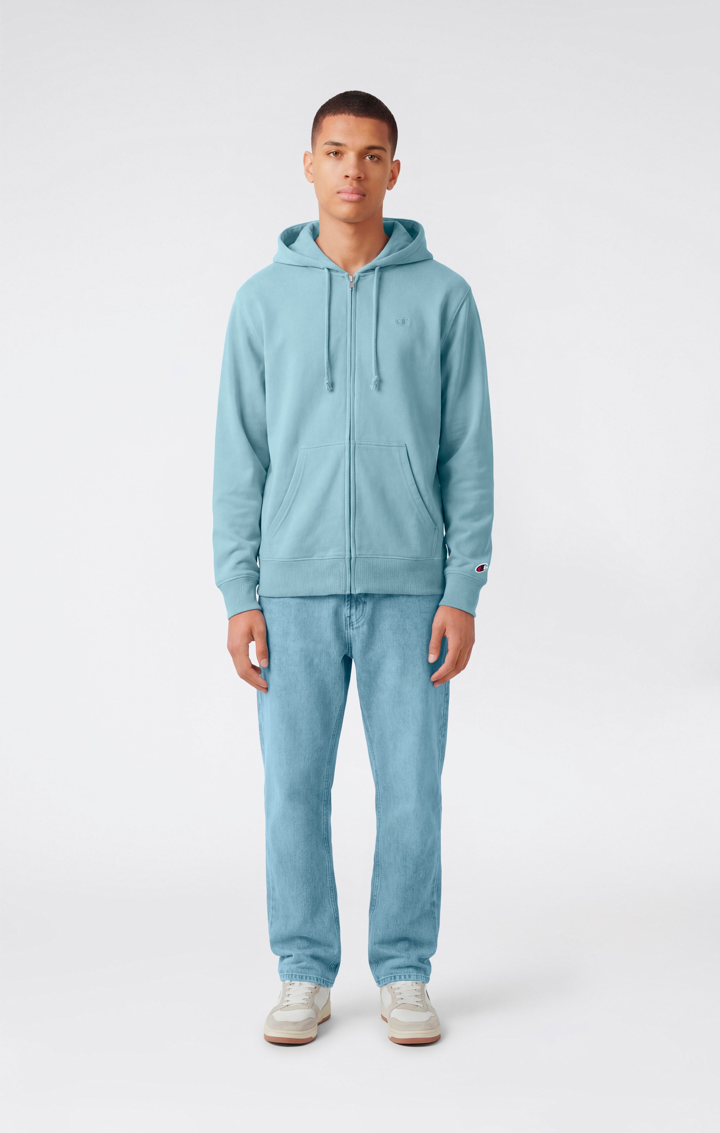 Men's Lightweight Full-Zip Hoodie Icons