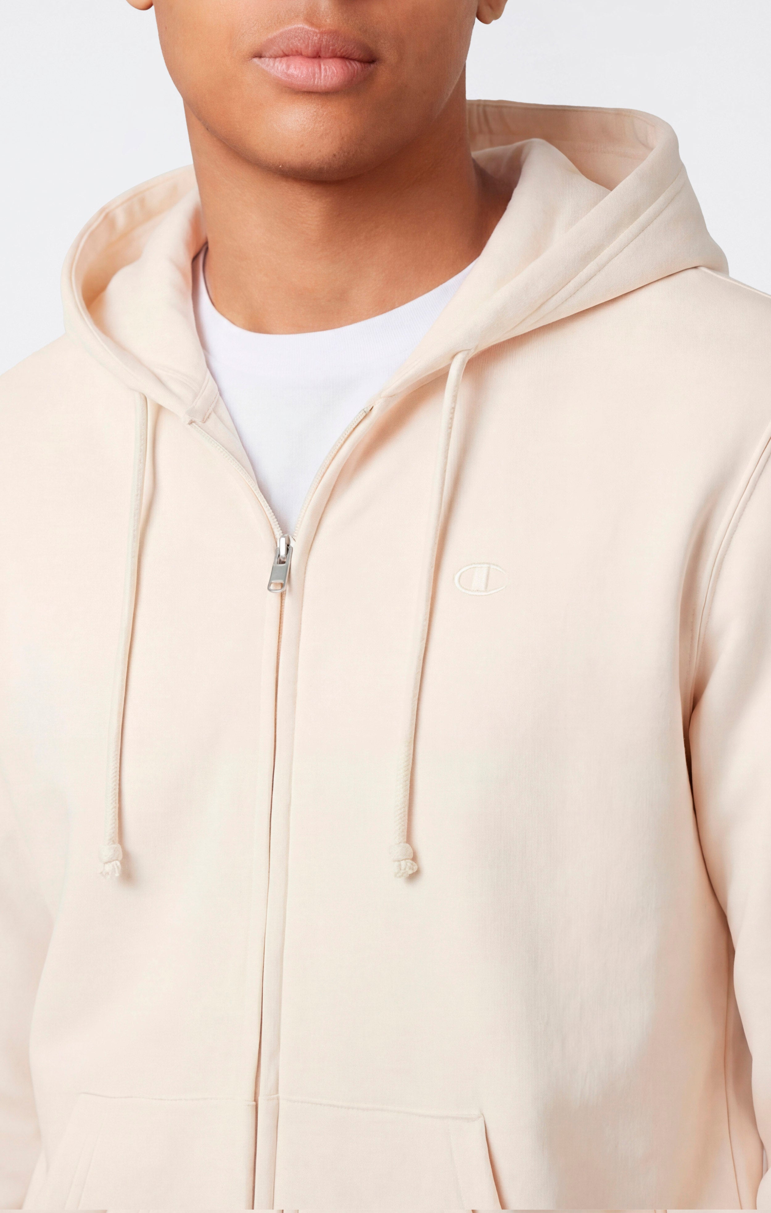 Leichter Kapuzenpullover mit Durchgehendem Reißverschluss Icons Herren