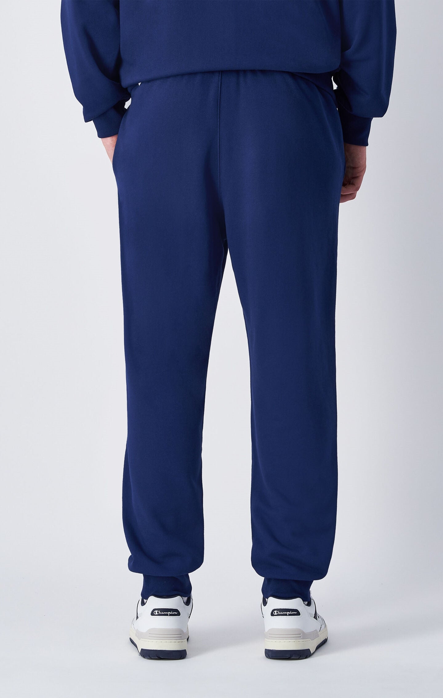 Men's Lightweight Pants with Ribbed Drawstring Ankles