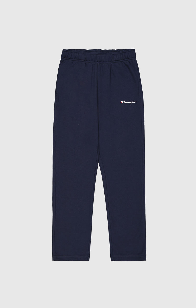 Herren Leichte Jogginghose mit Geradem Bein und Kleinem Gesticktem Logo