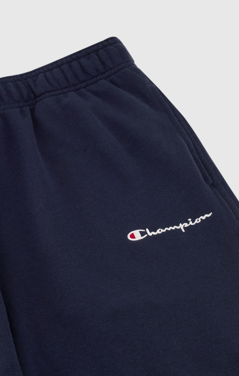 Herren Leichte Jogginghose mit Geradem Bein und Kleinem Gesticktem Logo