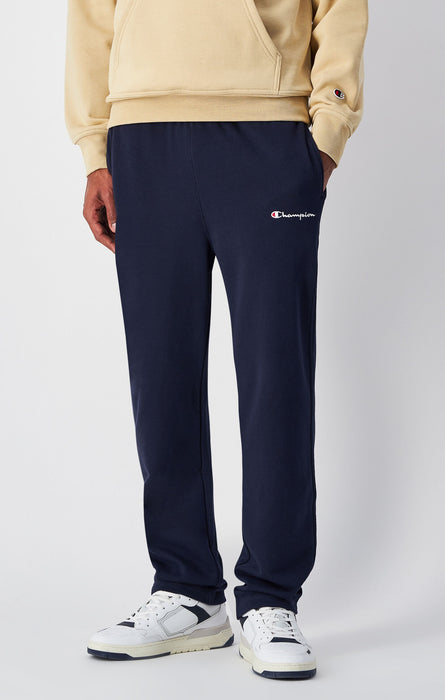 Herren Leichte Jogginghose mit Geradem Bein und Kleinem Gesticktem Logo