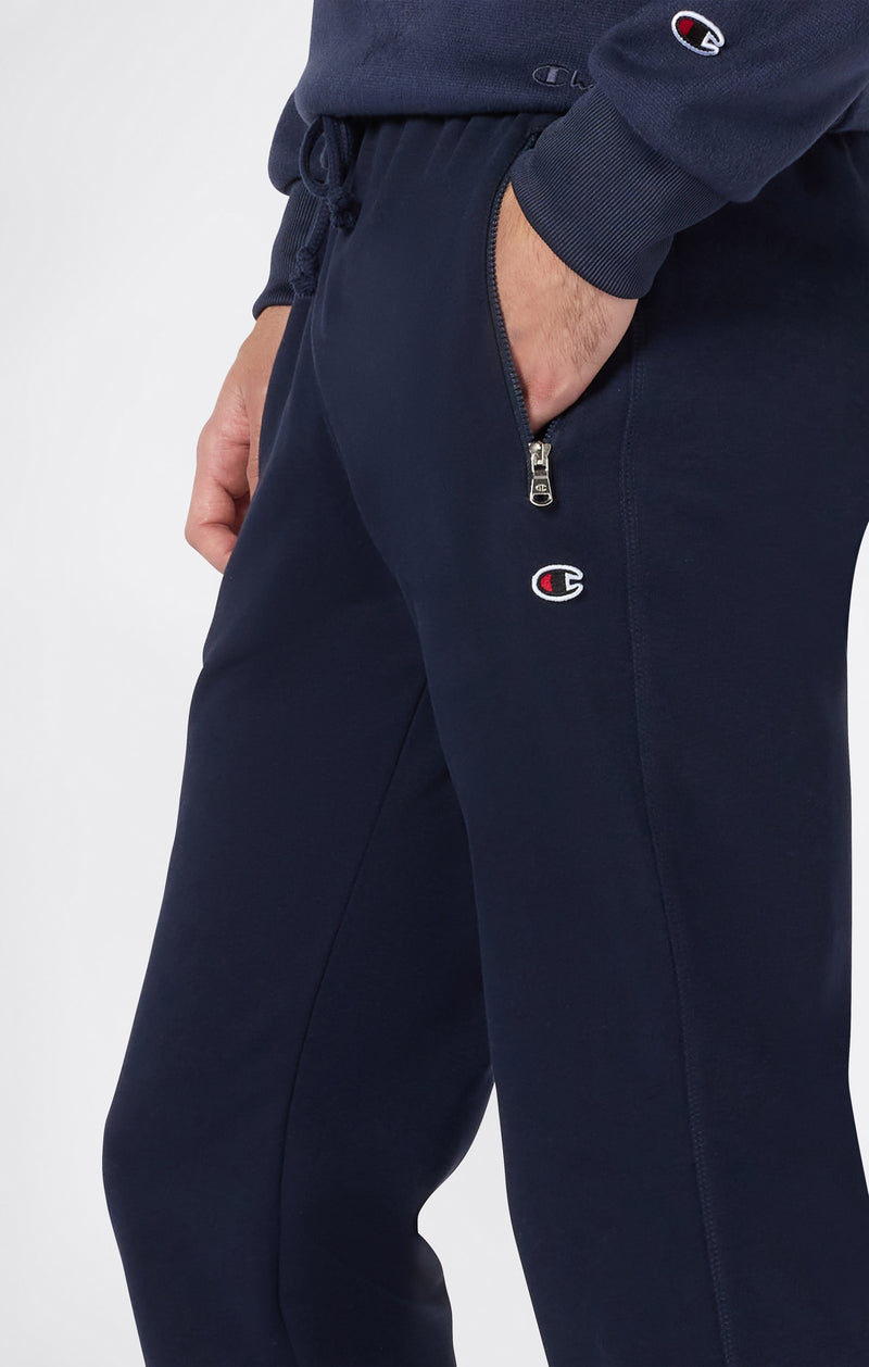 Men's Joggers with Front Zip Pockets and Ribbed Cuffs Icons