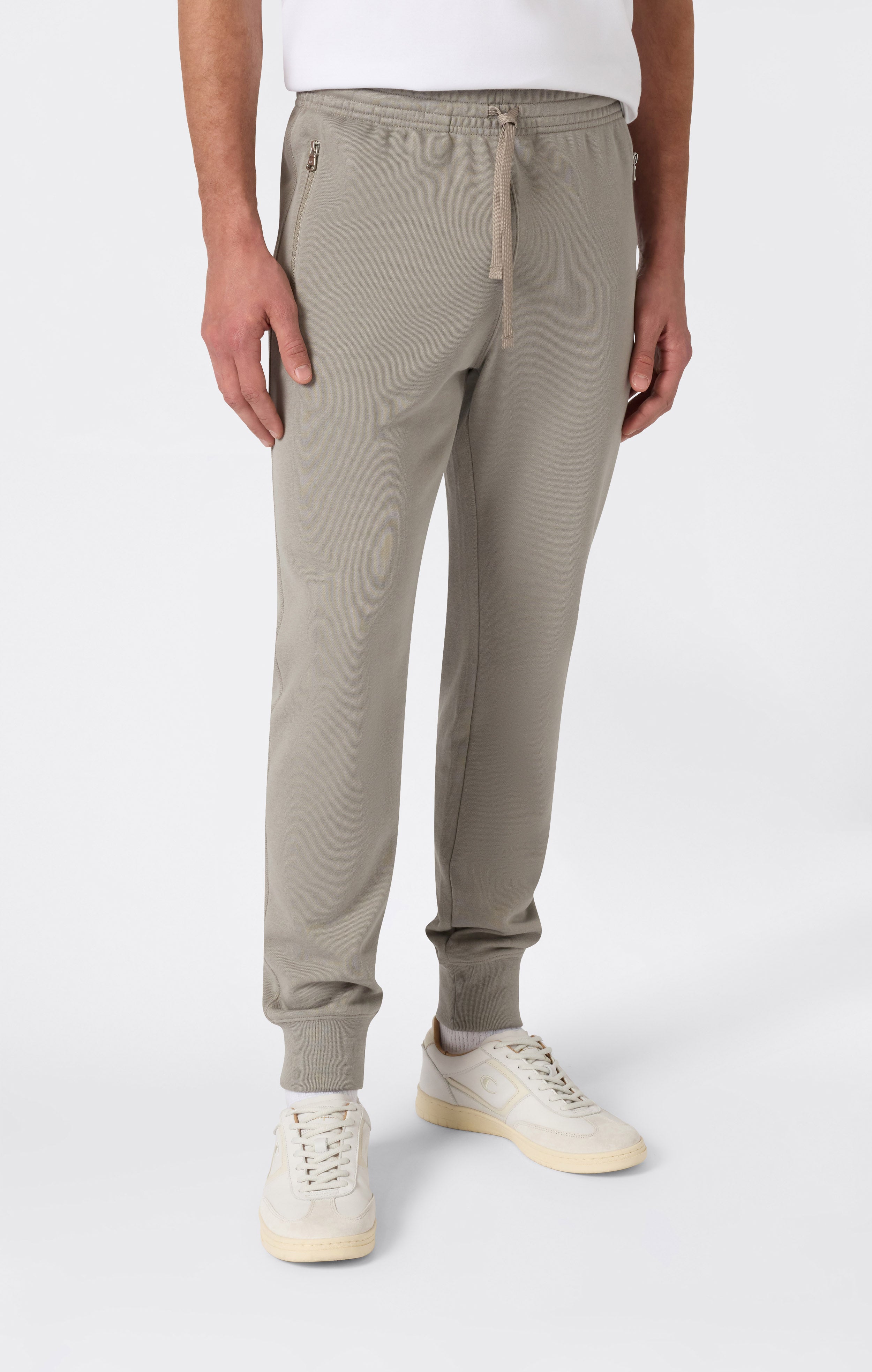 Pantalon Joggers avec poches avant zippées et bas côtelés pour Homme Icons