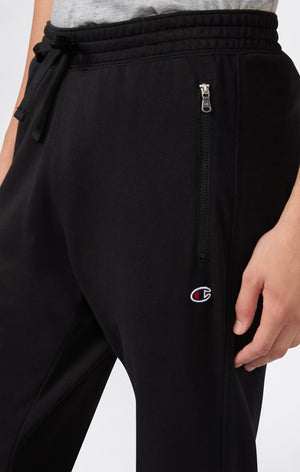 Men's Joggers with Front Zip Pockets and Ribbed Cuffs Icons