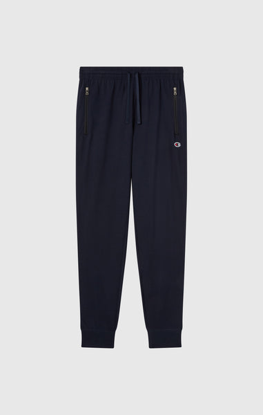 Slim Fit Men's Light Rib Cuff Pants with Zip Pockets Icons