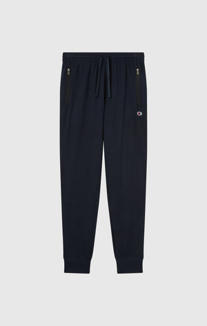 Slim Fit Men's Light Rib Cuff Pants with Zip Pockets Icons