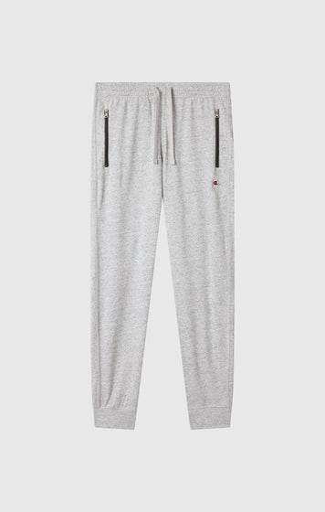 Slim Fit Herren Leichte Rib Cuff Pants mit Reißverschlusstaschen Icons