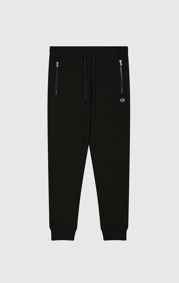Slim Fit Men's Light Rib Cuff Pants with Zip Pockets Icons