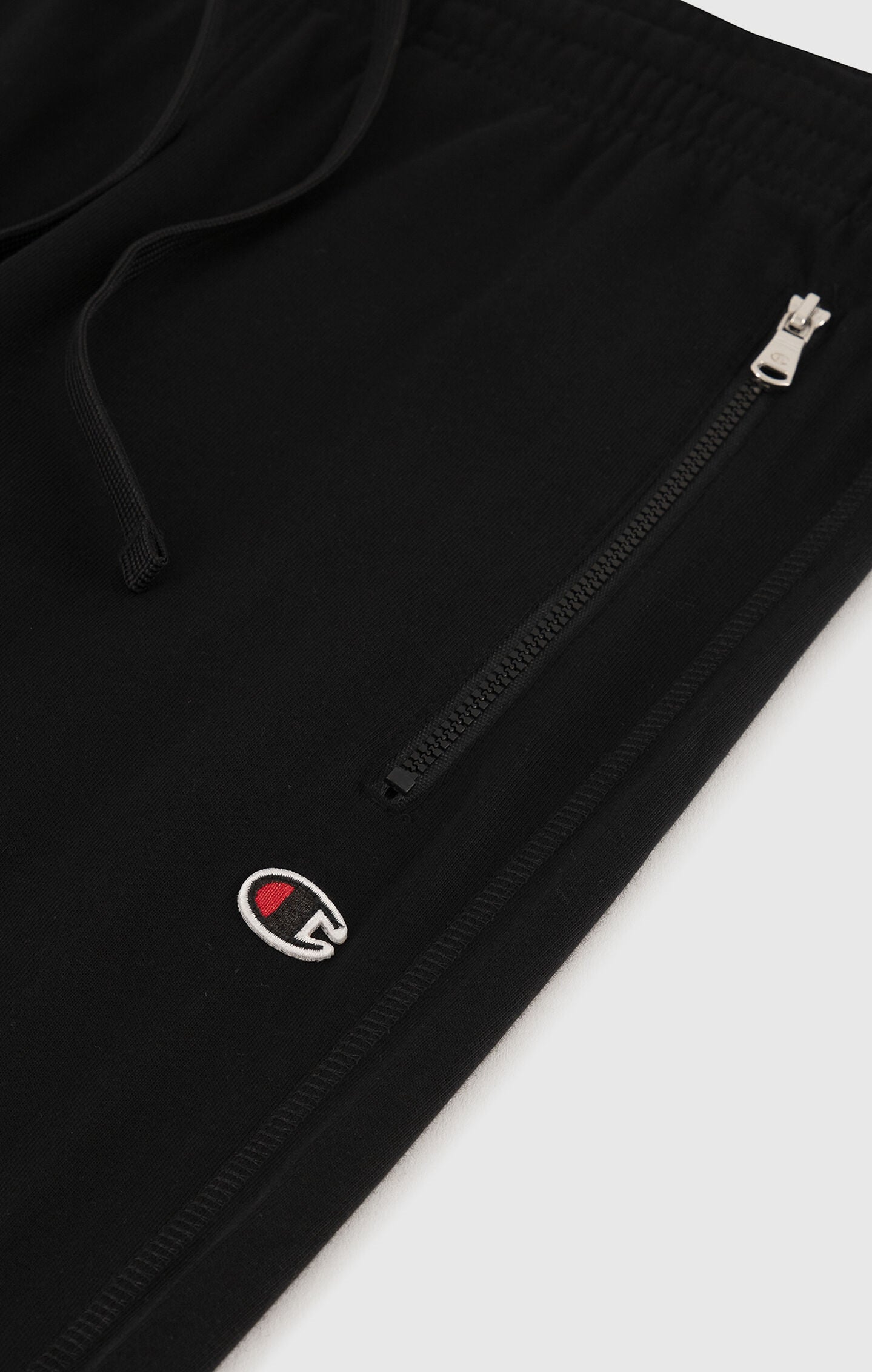 Slim Fit Men's Light Rib Cuff Pants with Zip Pockets Icons